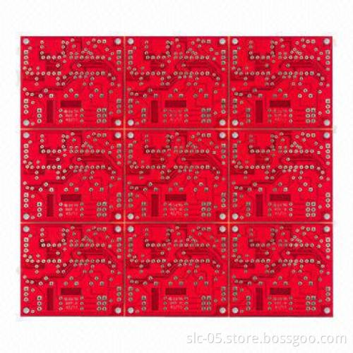 6L FR-4 PCB with Red Soldermask, tg170 and 1oz Finish Copper